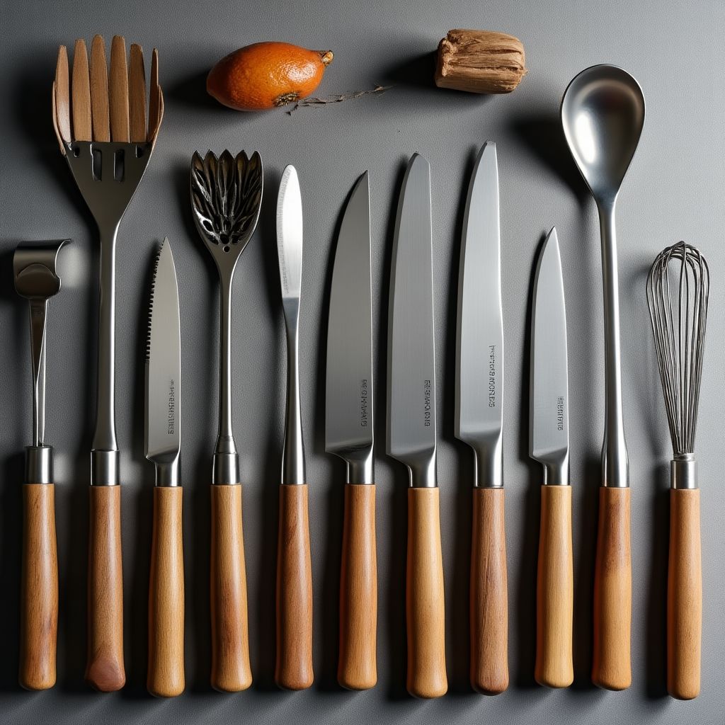 Ustensiles de cuisine professionnels