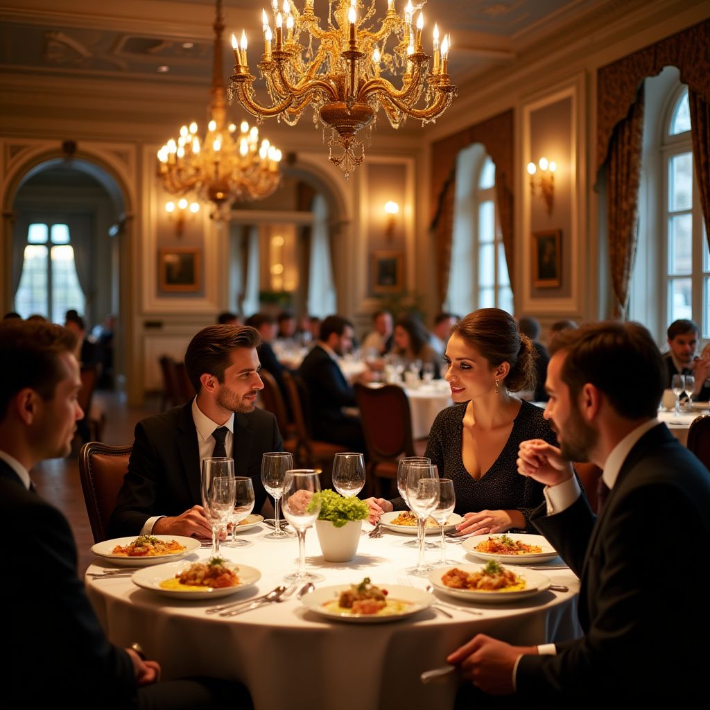 Restaurant français à succès